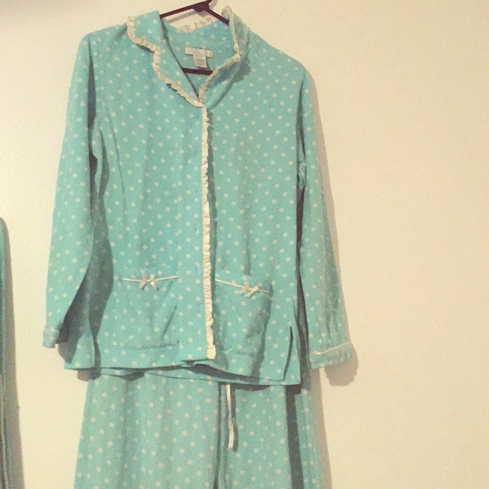 Polka dot pajamas